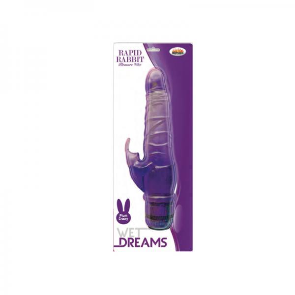 Rapid Rabbit Purple Vibrator - OmniPleasures