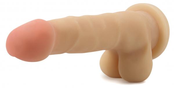 Au Natural 7 inches Sam Beige Dildo - OmniPleasures