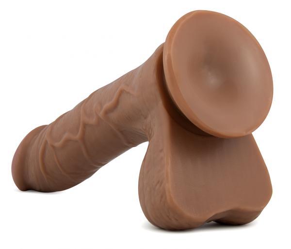 X5 Grinder Latin Realistic Dildo Brown - OmniPleasures