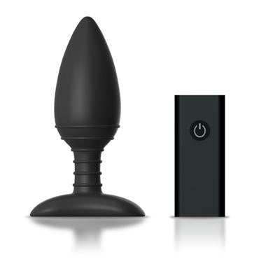 Nexus Ace Remote Control Medium Butt Plug Black - OmniPleasures