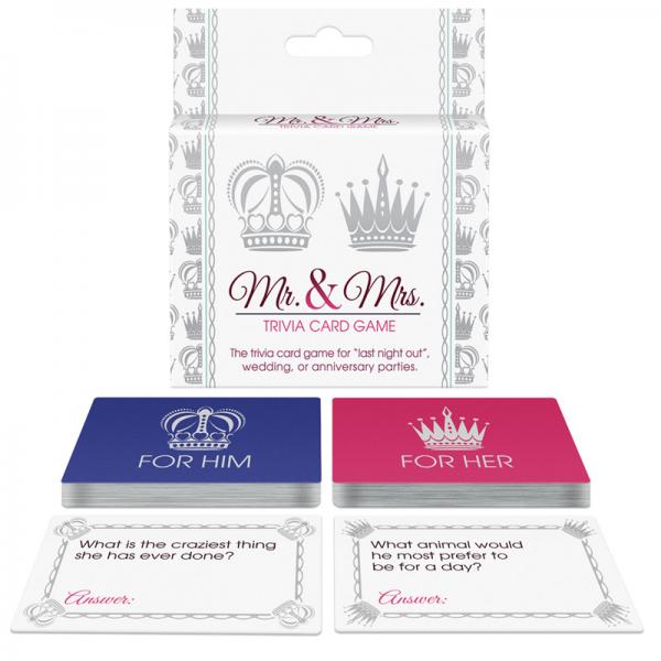 Mr. And Mrs. Trivia Card Game - OmniPleasures