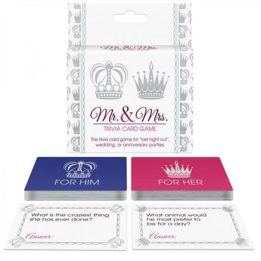 Mr. And Mrs. Trivia Card Game - OmniPleasures