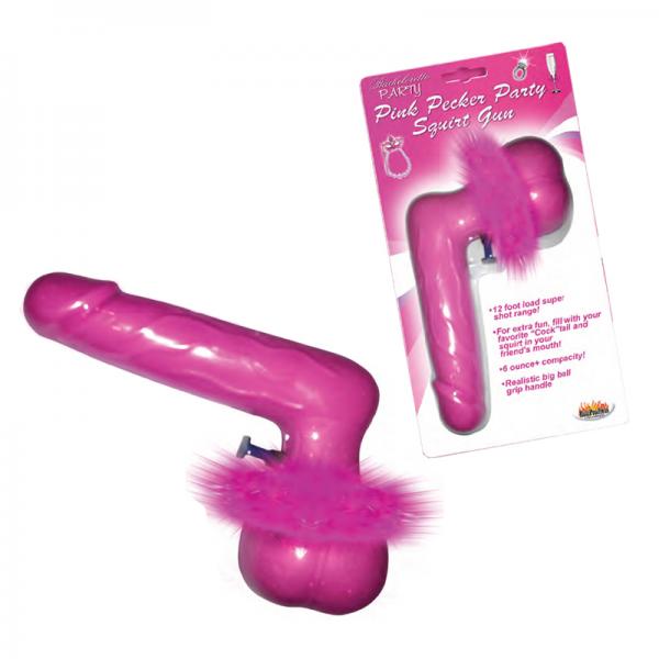 Pink Pecker Party Squirt Gun - OmniPleasures