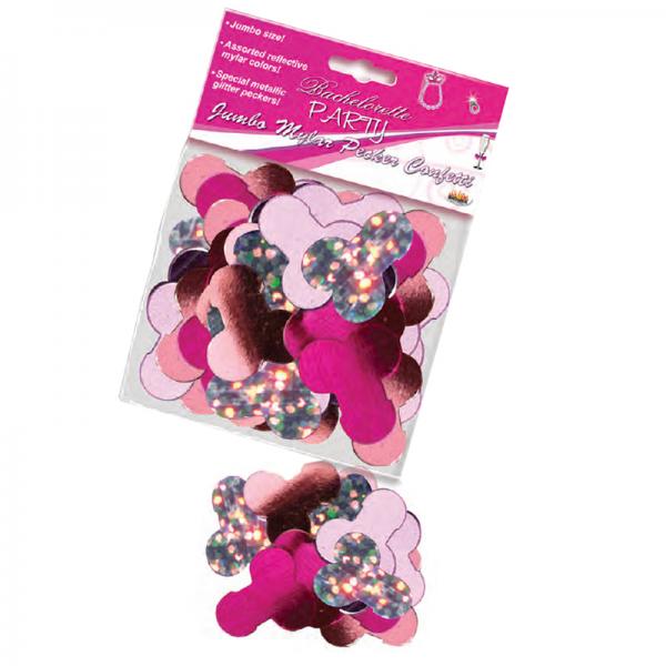 Jumbo Mylar Pecker Party Confetti - OmniPleasures