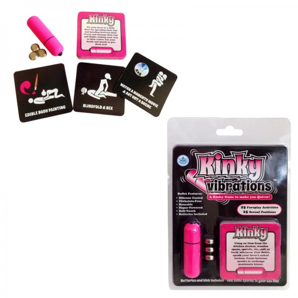 Kinky Vibrations Game with Bullet Vibrator - OmniPleasures