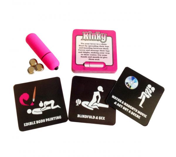 Kinky Vibrations Game with Bullet Vibrator - OmniPleasures