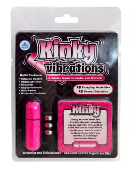 Kinky Vibrations Game with Bullet Vibrator - OmniPleasures