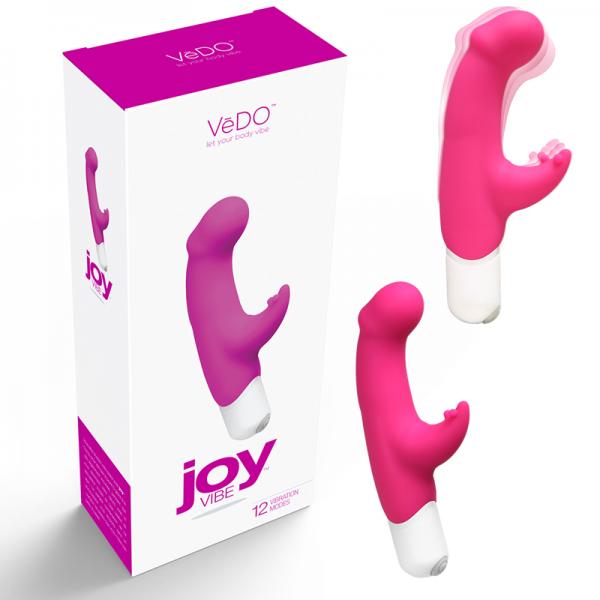 Vedo Joy Mini Vibe Hot In Bed Pink - OmniPleasures