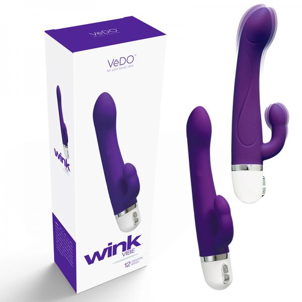 Vedo Wink Mini Vibe Into You Indigo - OmniPleasures