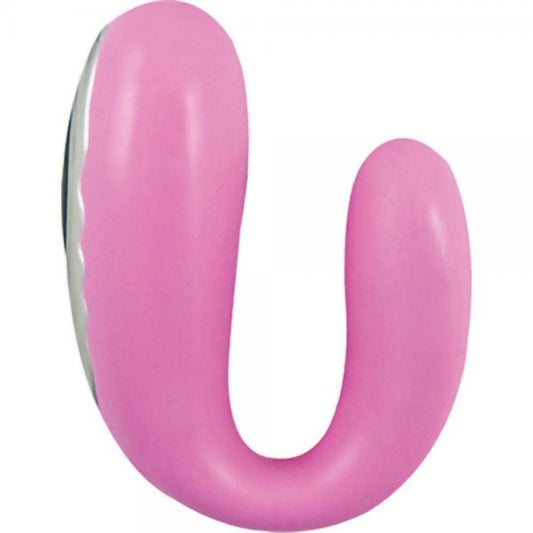 Surenda Silicone Oral Vibe 5 Function USB Rechargeable Waterproof - Pink - OmniPleasures