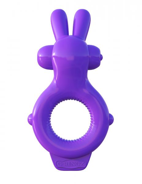 Fantasy C-Ringz Rabbit Ring Purple Vibrator - OmniPleasures