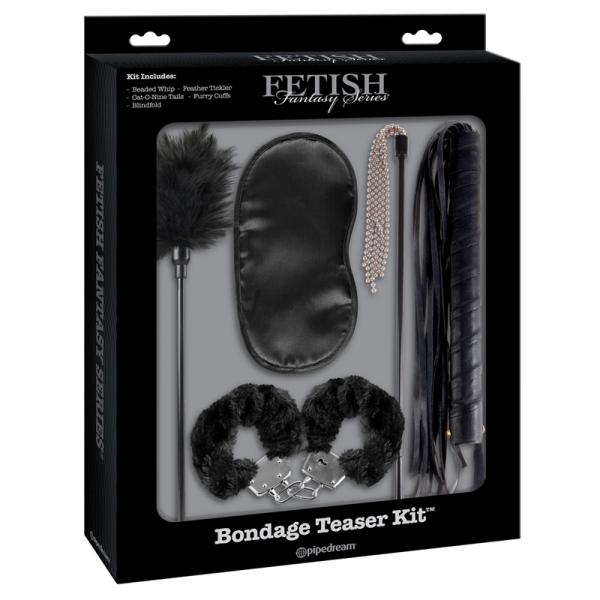 Fetish Fantasy Bondage Teaser Kit Black - OmniPleasures