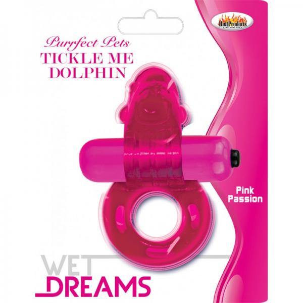 Wet Dreams Purrrfect Pets Tickle Me Dolphin Pink - OmniPleasures