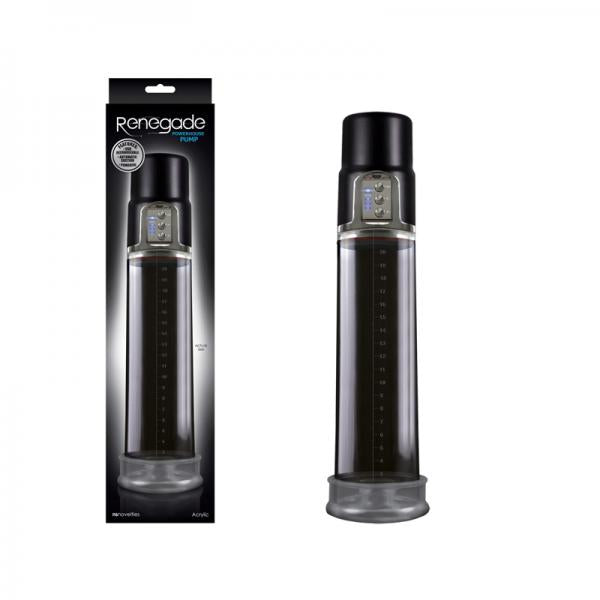 Renegade Powerhouse Pump Rechargeable Black - OmniPleasures