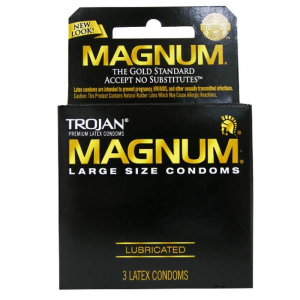 Trojan Magnum Larger Size Condoms - OmniPleasures