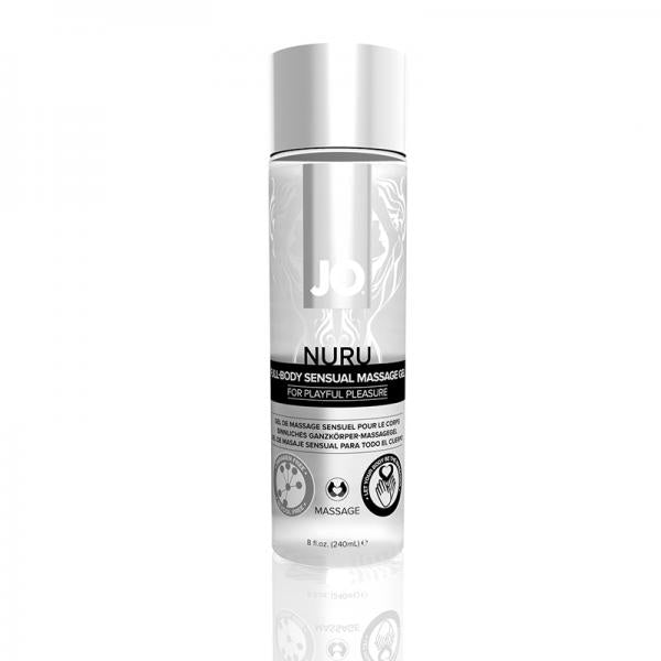 Jo Nuru Full Body Massage Gel 8oz - OmniPleasures