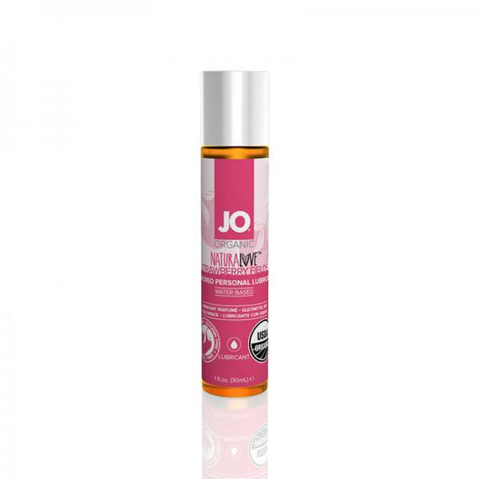 Jo Usda Organic - Strawberry - Lubricant (water-based) 1 Fl Oz / 30 Ml - OmniPleasures