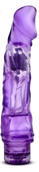 B Yours Vibe 6 Purple Realistic Vibrator - OmniPleasures