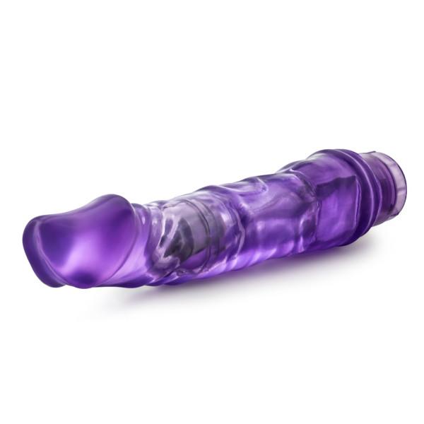 B Yours Vibe 6 Purple Realistic Vibrator - OmniPleasures