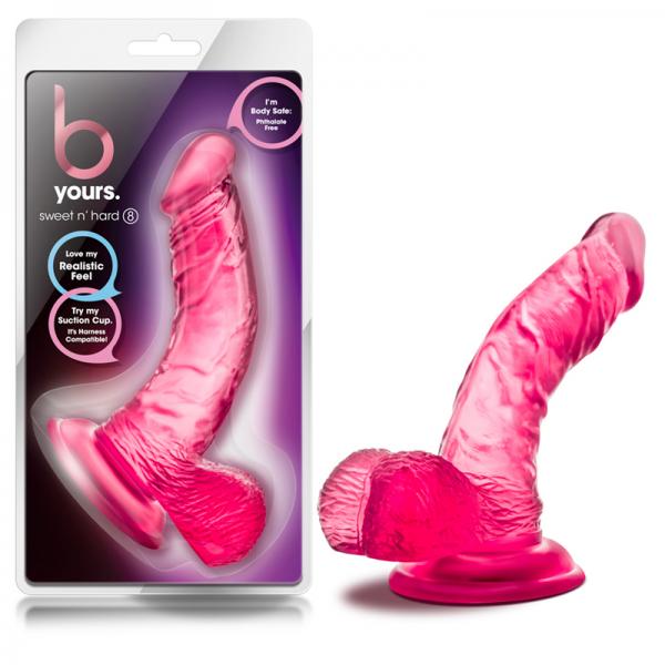 B Yours - Sweet N Hard 8 - Pink - OmniPleasures