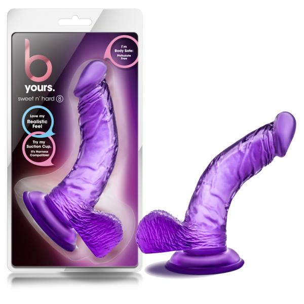 B Yours - Sweet N Hard 8 - Purple - OmniPleasures