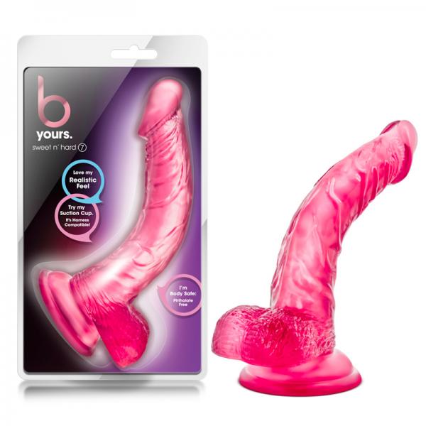 B Yours - Sweet N Hard 7 - Pink - OmniPleasures