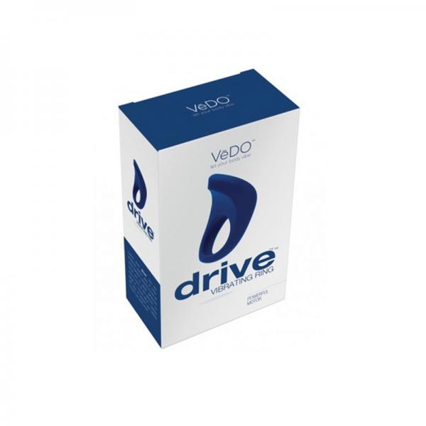 Drive Vibrating Ring Midnight Madness Blue - OmniPleasures