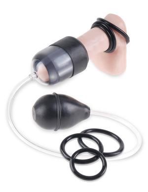 Fetish Fantasy Suck N Stroke Head Pump Black - OmniPleasures