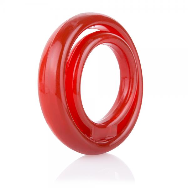 Screaming O Ringo 2 Red C-Ring with Ball Sling - OmniPleasures