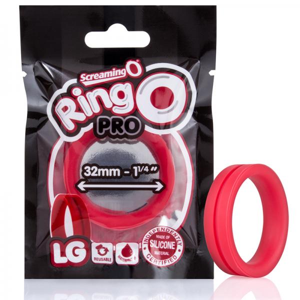 Screaming O Ringo Pro Lg Red - OmniPleasures