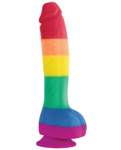 Colours Pride Edition 8 inches Dong Rainbow - OmniPleasures