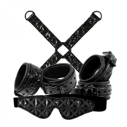 Sinful Bondage Kit Black - OmniPleasures