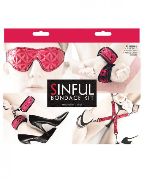 Sinful Bondage Kit Pink - OmniPleasures