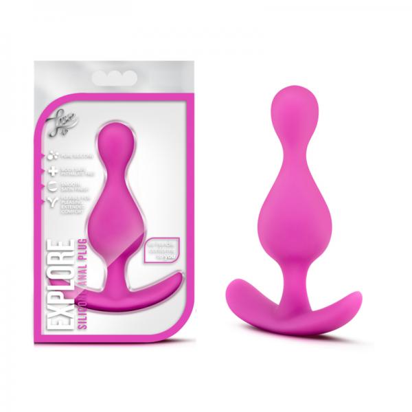 Luxe Explore Pink Butt Plug - OmniPleasures