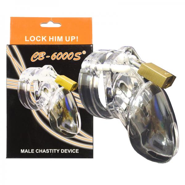 CB-6000S Clear Male Chastity - OmniPleasures