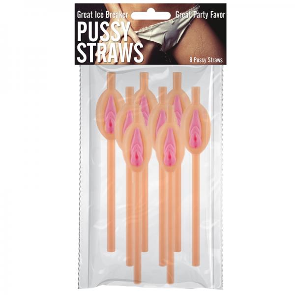 Pussy Straws 8pcs/pack - OmniPleasures