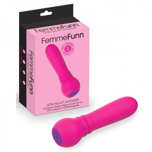 Femmefunn Ultra Bullet Silicone Pink - OmniPleasures