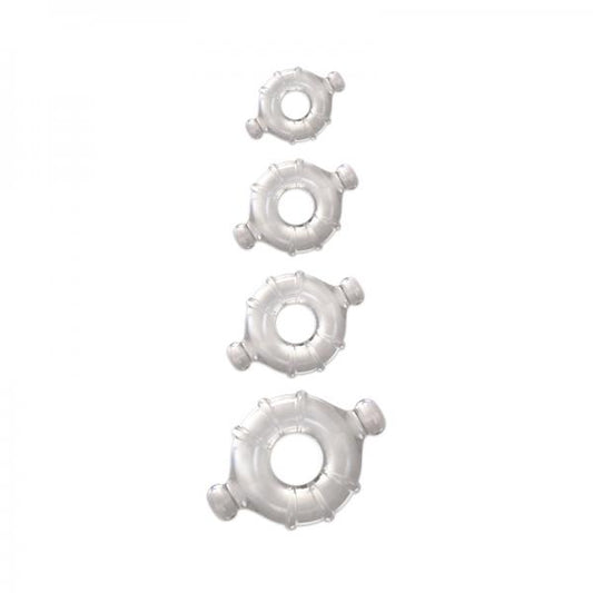 Renegade Vitality Rings Clear 4 Pack - OmniPleasures