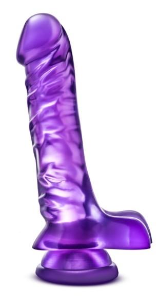 B Yours Basic 8 Purple Realistic Dildo - OmniPleasures