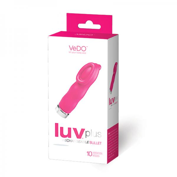 Luv Plus Rechargeable Clitoris Vibe Foxy Pink - OmniPleasures