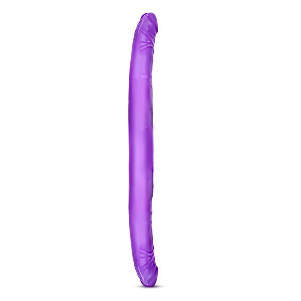 B Yours 16 inches Double Dildo Purple - OmniPleasures