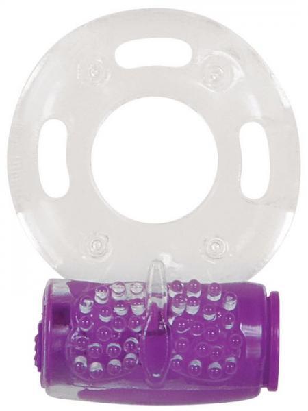 Ring True Unique Pleasure Rings Kit Clear Purple 3 Pack - OmniPleasures