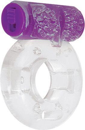 Ring True Unique Pleasure Rings Kit Clear Purple 3 Pack - OmniPleasures