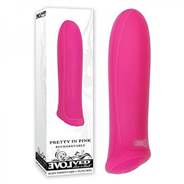 Evolved Pretty In Pink Silicone Rechargeable - OmniPleasures