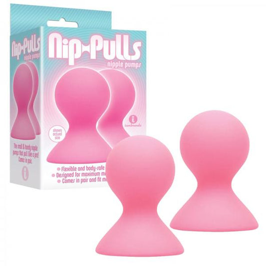 The 9's, Silicone Nip-pulls, Pink - OmniPleasures