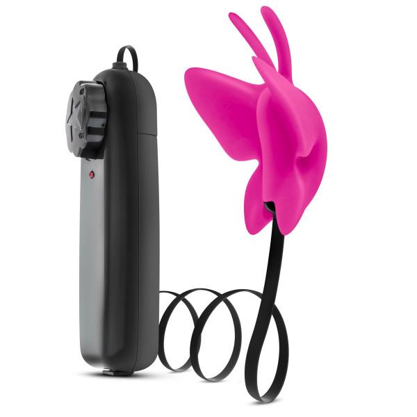 Luxe Butterfly Teaser Pink Clitoral Vibrator - OmniPleasures