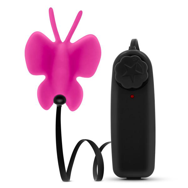 Luxe Butterfly Teaser Pink Clitoral Vibrator - OmniPleasures