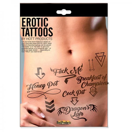 Erotic Tattoos Assorted Pack - OmniPleasures