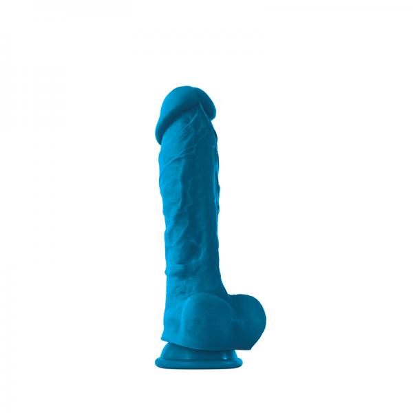 Coloursoft 5 inches Soft Dildo Blue - OmniPleasures