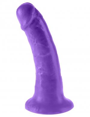 Dillio Purple 6 inches Slim Dildo - OmniPleasures